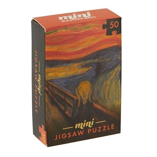 THE SCREAM - MINI JIGSAW PUZZLE - 50 PIECE