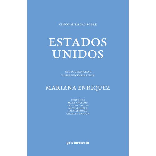 CINCO MIRADAS SOBRE ESTADOS UNIDOS - MARIANA ENRIQUEZ