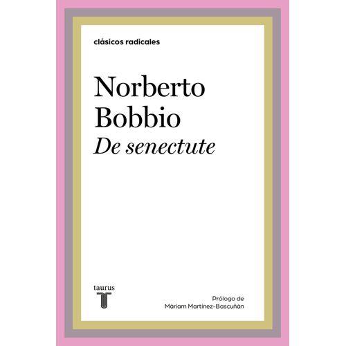 DE SENECTUTE - NORBERTO BOBBIO