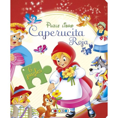 CAPERUCITA ROJA - PUZLE LIBRO - LEO Y ARMO ROMPECABEZAS