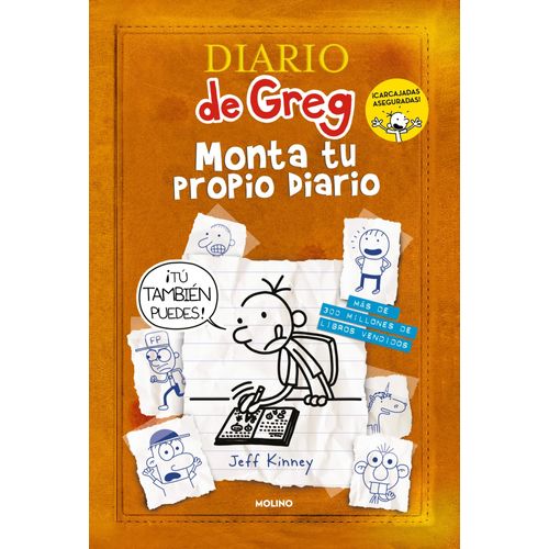DIARIO DE GREG - MONTA TU PROPIO DIARIO - JEFF KINNEY