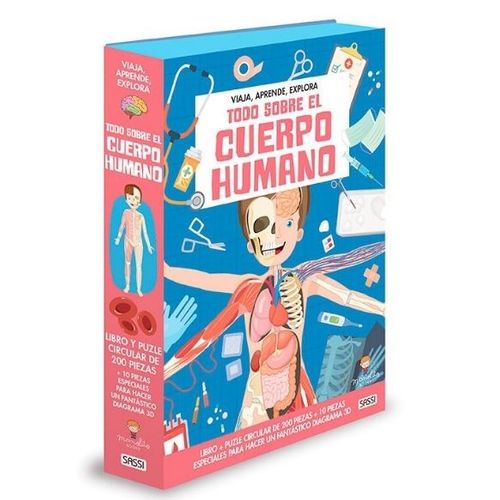 TODO SOBRE EL CUERPO HUMANO + PUZLE 200 PIEZAS