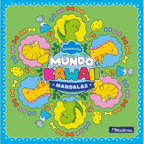 MANDALAS KAWAII - DINOSAURIOS