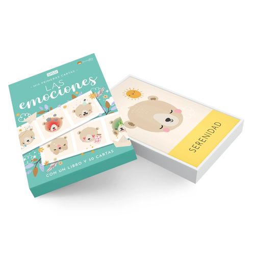 LAS EMOCIONES - MIS PRIMERAS CARTAS - LIBRO + CARTAS