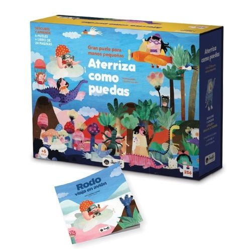 ATERRIZA COMO PUEDAS - LIBRO + 6 PUZLES ATERRIZA COMO PUEDAS - LIBRO + 6 PUZLES