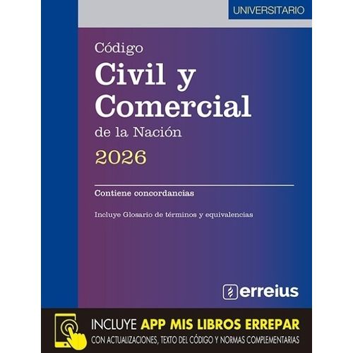 CODIGO CIVIL Y COMERCIAL DE LA NACION - UNIVERSITARIO 2026 CODIGO CIVIL Y COMERCIAL DE LA NACION - UNIVERSITARIO 2026