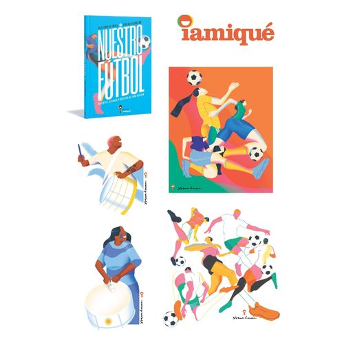 STICKERS B NUESTRO FUTBOL - PROMO IAMIQUE STICKERS B NUESTRO FUTBOL - PROMO IAMIQUE