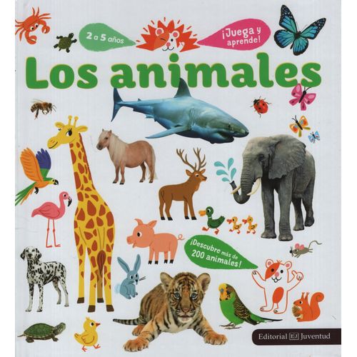LIBRO LOS ANIMALES / JUEGA Y APRENDE