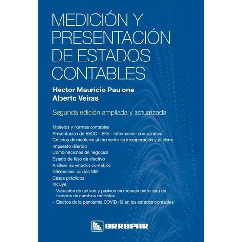 MEDICION Y PRESENTACION DE ESTADOS CONTABLES 2/ED. AMPLIADA