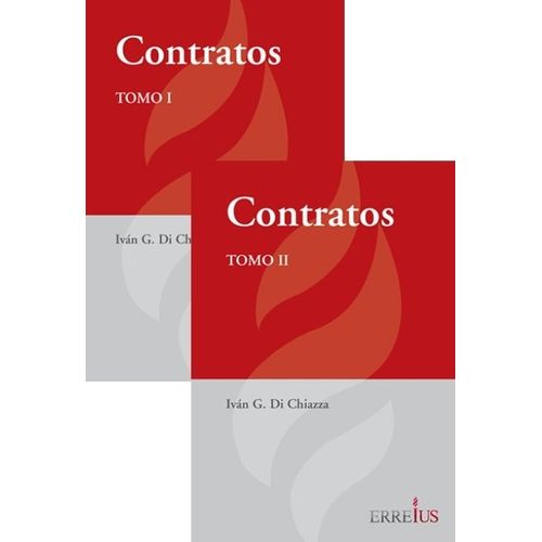 CONTRATOS - 2 TOMOS - IVAN DI CHIAZZA