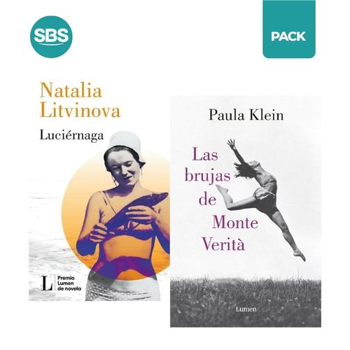 LUCIERNAGA + BRUJAS DE MONTE VERITA - 2 LIBROS - LITVINOVA/K