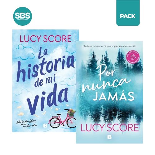 HISTORA DE MI VIDA + POR NUNCA JAMAS - 2 LIBROS - LUCY SCORE