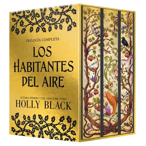 LOS HABITANTES DEL AIRE - ESTUCHE ESPECIAL - 3 LIBROS -BLACK