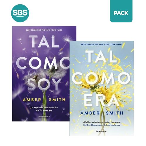 TAL COMO SOY + TAL COMO ERA - 2 LIBROS - AMBER SMITH