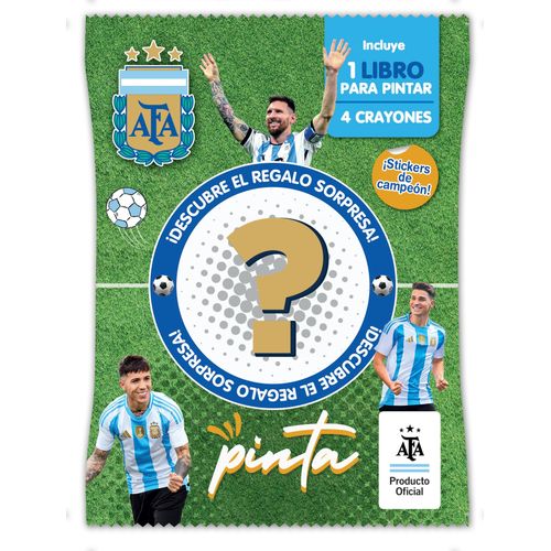 PINTA SORPRESA - LIBRO PARA PINTAR + CRAYONES + SORPRESA