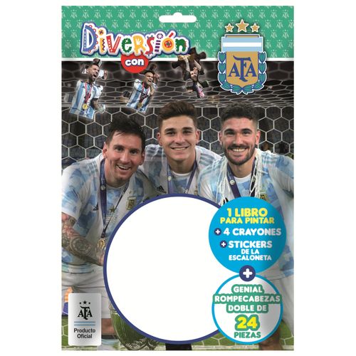 DIVERSION CON AFA - LIBRO PARA COLOREAR + ROMPECABEZAS DIVERSION CON AFA - LIBRO PARA COLOREAR + ROMPECABEZAS
