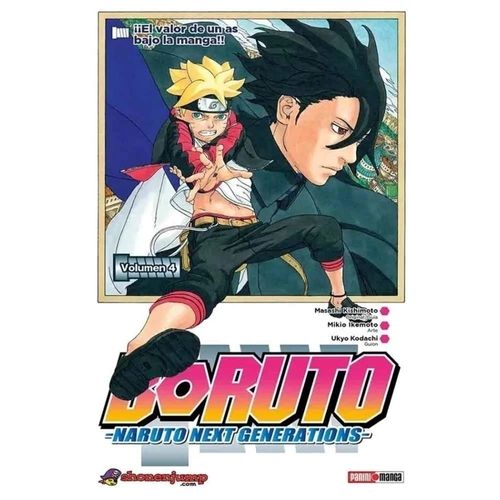 BORUTO 4 - MASASHI KISHIMOTO  - MIKIO IKEMOTO