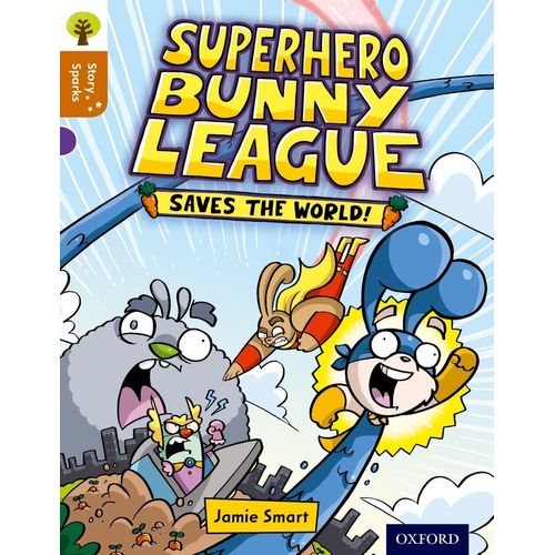 SUPER BUNNY LEAGUE SAVES THE WORLD - ORT - STORY SPARKS 8
