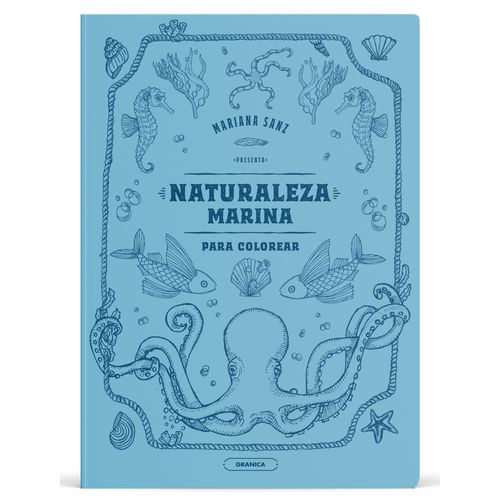 NATURALEZA MARINA PARA COLOREAR