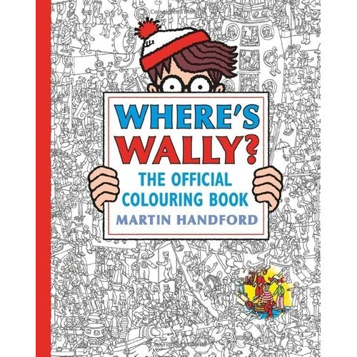 WHERE'S WALLY? THE OFFICIAL COLOURING BOOK