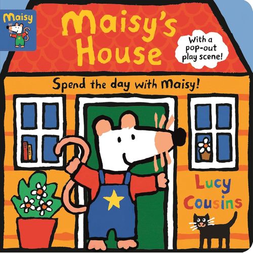 MAISY'S HOUSE - COMPLETE WITH DURABLE PLAY SCENE - LUCY COUS