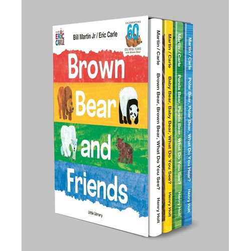 BROWN BEAR AND FRIENDS LITTLE LIBRARY - WORLD OF ERIC CARLE