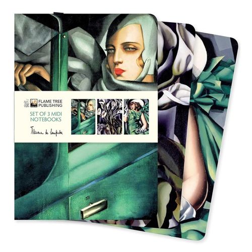 TAMARA DE LEMPICKA - SET OF 3 MIDI NOTEBOOKS
