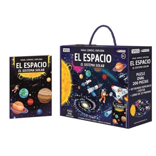 LIBRO EL ESPACIO - VIAJA, CONOCE, EXPLORA