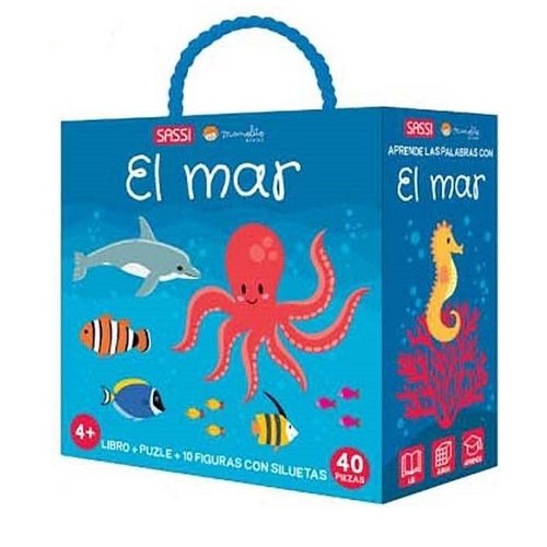 EL MAR - LIBRO + PUZLE + 10 FIGURAS