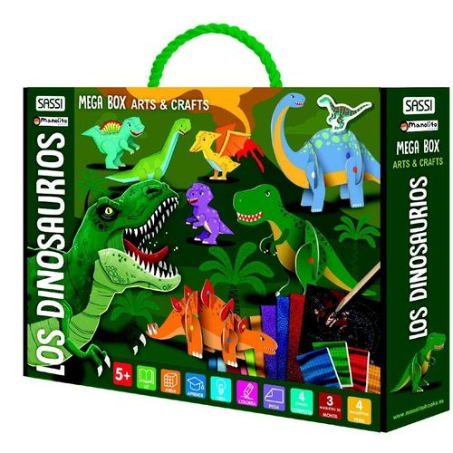 LOS DINOSAURIOS - MEGA BOX ARTS & CRAFTS