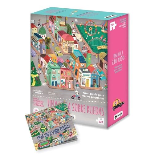 UNA VACA SOBRE RUEDAS - PUZZLES REVERSIBLES