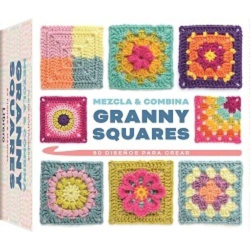 MEZCLA Y COMBINA GRANNY SQUARES (LIBRO + CARTAS) ESTUCHE