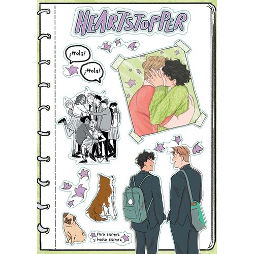 STICKERS HEARTSTOPPER 6 - PREVENTA