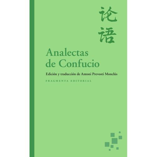 LIBROS ANALECTAS DE CONFUCIO