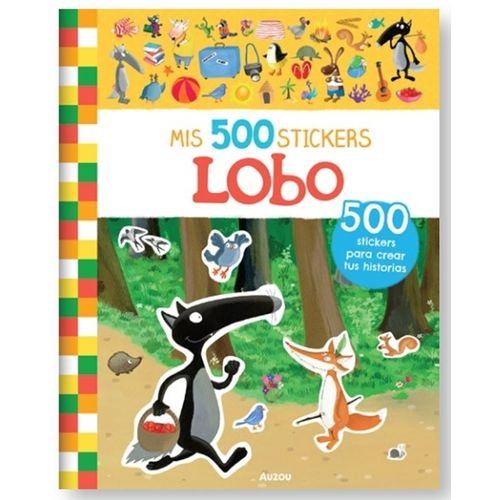 MIS 500 STICKERS DE LOBO