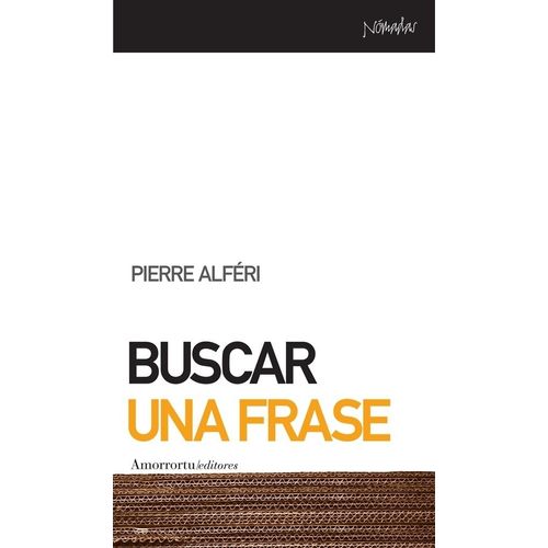 BUSCAR UNA FRASE - PIERRE ALFERI
