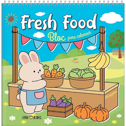 FRESH FOOD - BLOC PARA COLOREAR