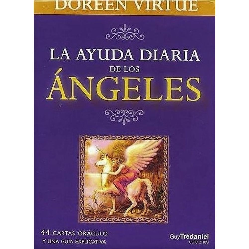 La Ayuda Diaria de los Angeles Cartas Oraculo Doreen Virtue Guia Espiritual  NEW