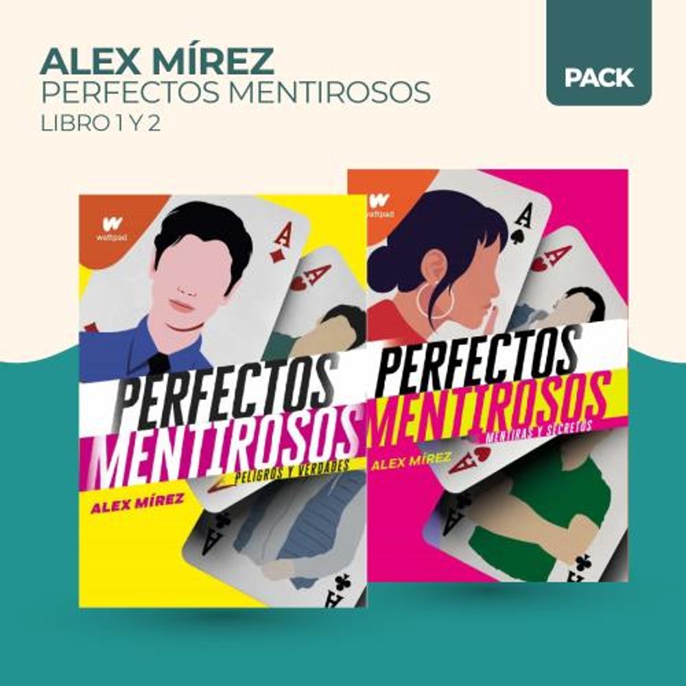 PACK ALEX MIREZ - PERFECTOS MENTIROSOS 1 Y 2 - 2 LIBROS - SBS