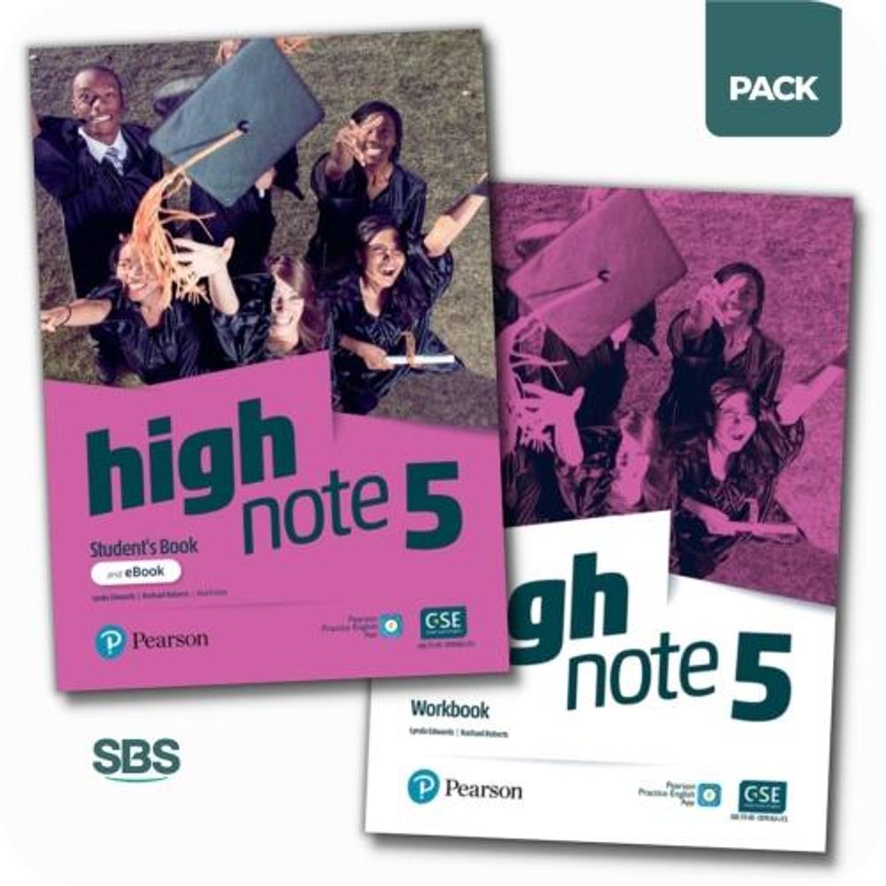 HIGH NOTE 5 - STUDENT'S BOOK + WORKBOOK - PACK 2 LIBROS - SBS Librerias