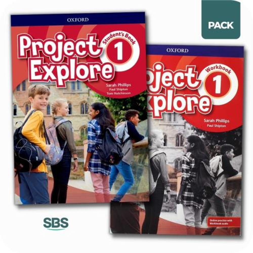 PROJECT EXPLORE 1 - STUDENT'S BOOK + WORKBOOK PACK - 2 LIBRO - SBS ...